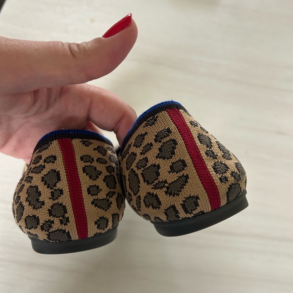 Rothy’s leopard cheetah print flats size 11.5 - Very Good Condition - Picture 6 of 6